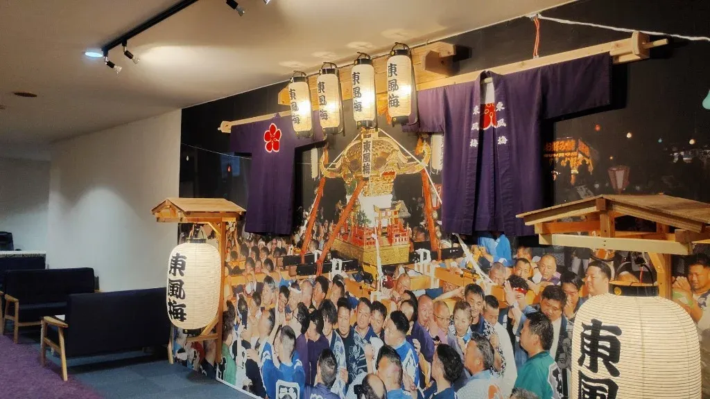 ロビーの展示