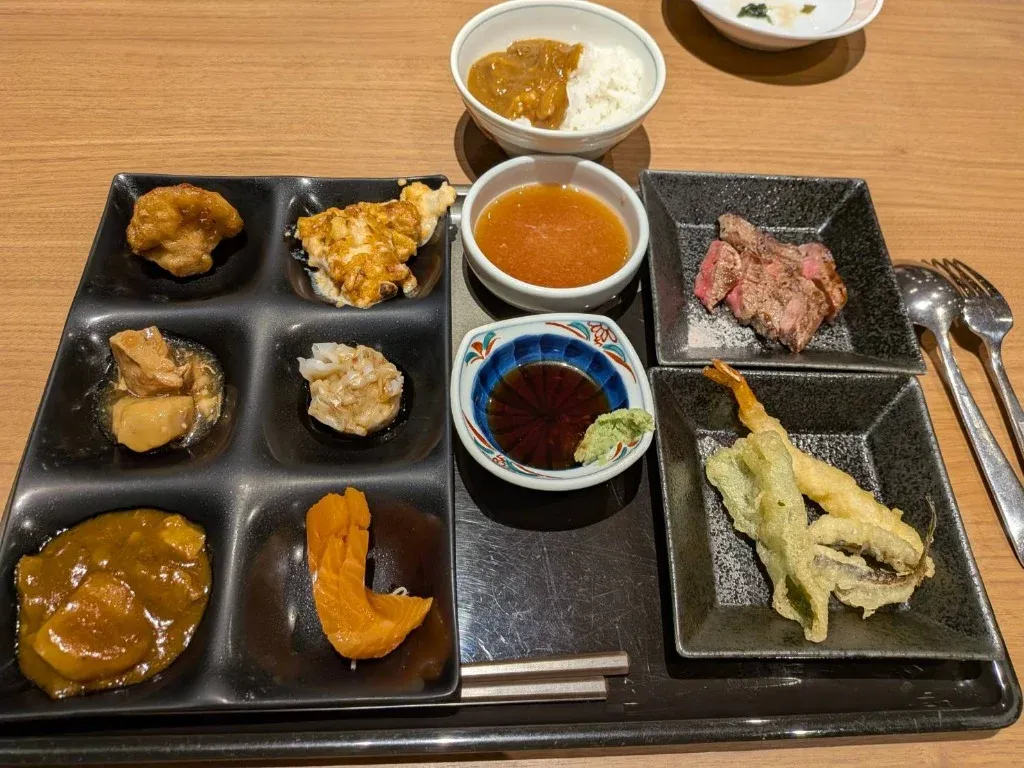 笹井ホテルの夕食バイキング