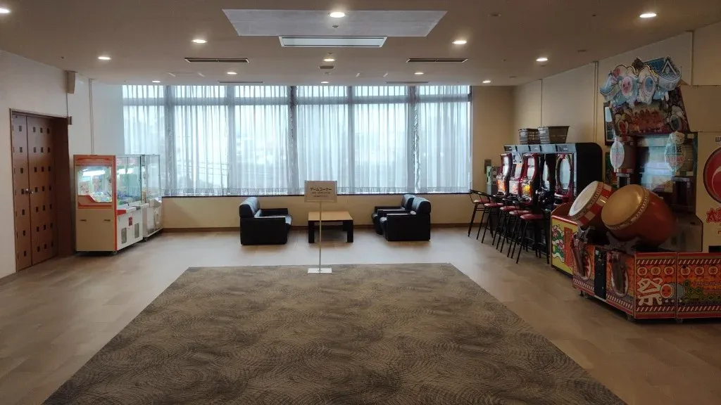 静かなゲームコーナー